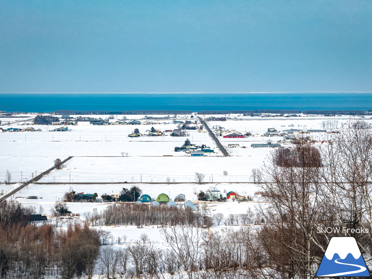 湧別町五鹿山スキー場｜雪が無くなる...。記録的な暖冬になってしまった今シーズン。ローカルスキー場巡りは、そろそろおしまい？！